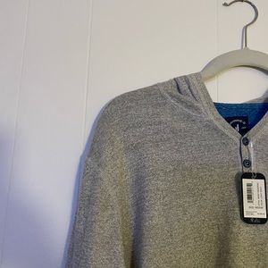 johnnie o soft grey hoodie BRAND NEW WITH TAGS